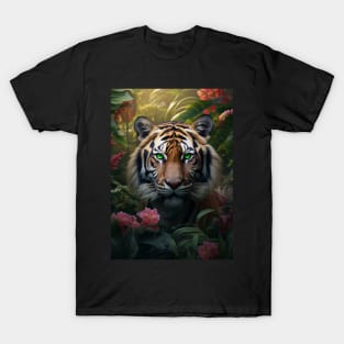 Green Eyed Tiger T-Shirt